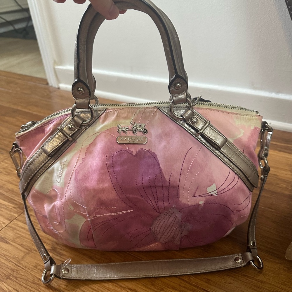 Y2K Coach Madison Sophia Floral Limited Edition Shoulder Bag A1126-17002